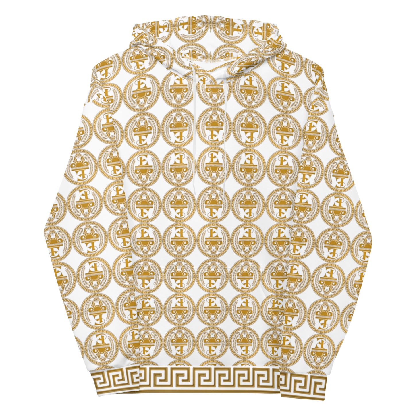 Sudadera con capucha y estampado integral del logo de Estevez