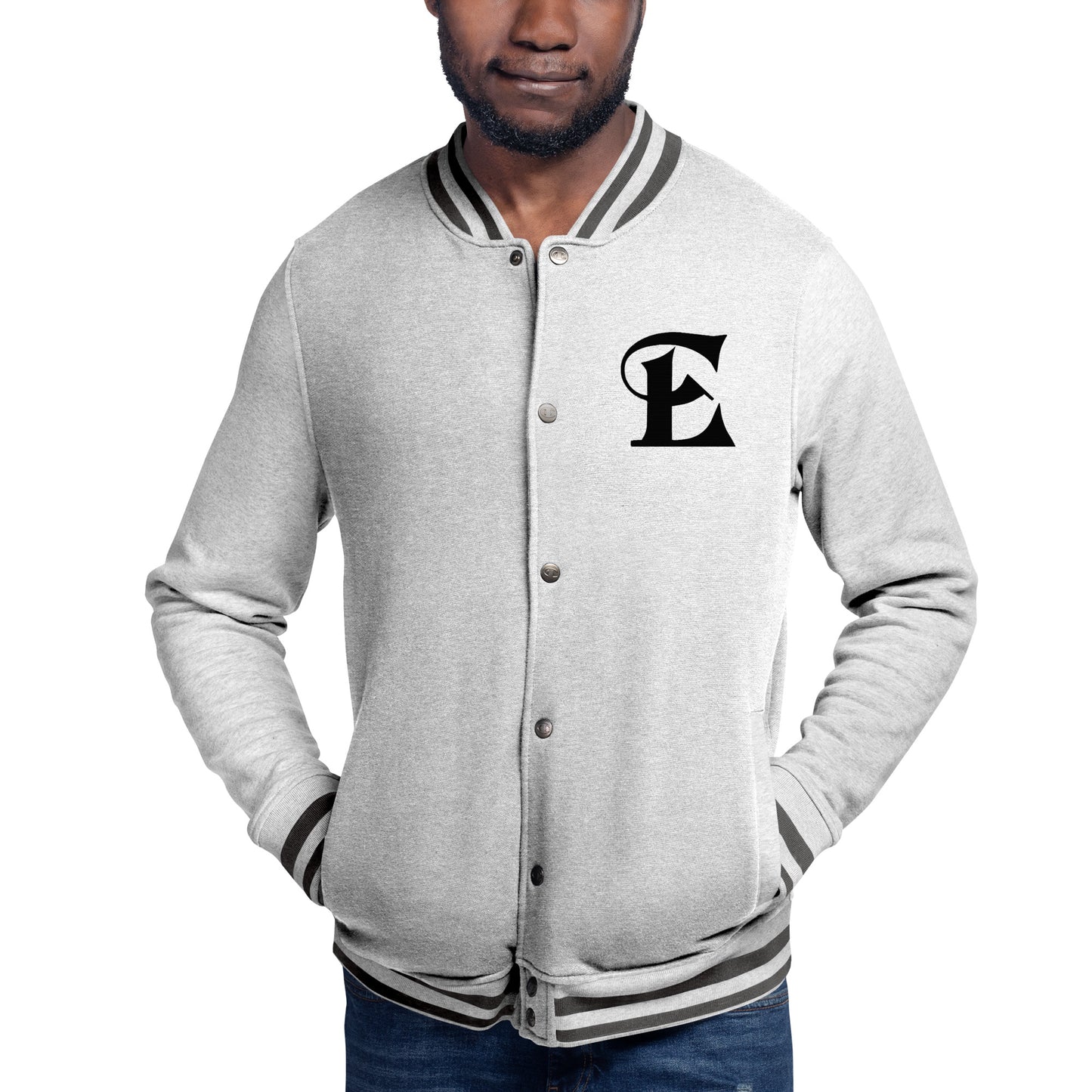 Chaqueta bomber Estevez con logo bordado