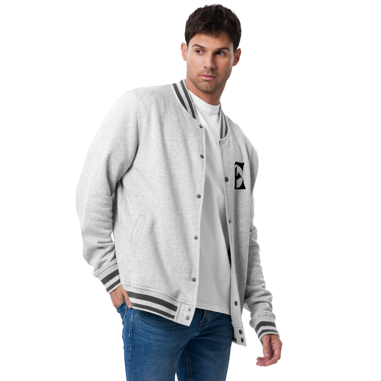 Chaqueta bomber Estevez con logo bordado