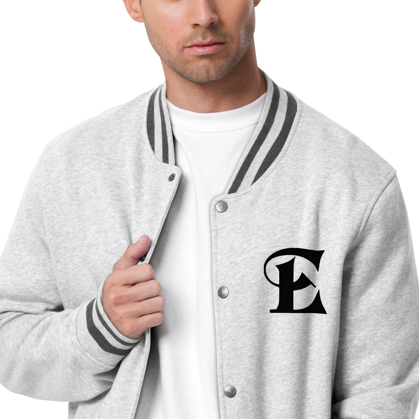 Chaqueta bomber Estevez con logo bordado