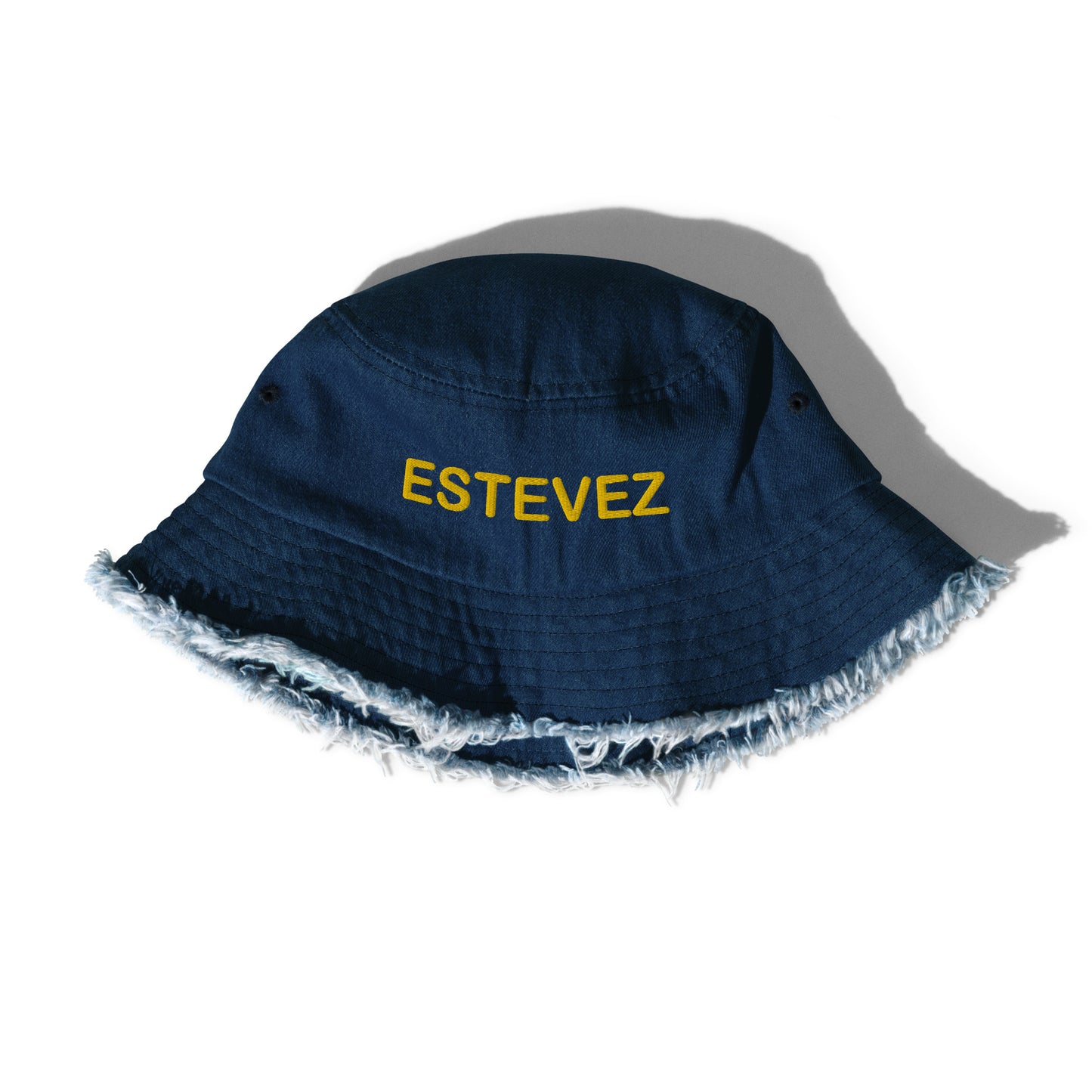 Sombrero de pescador de mezclilla desgastada Estevez
