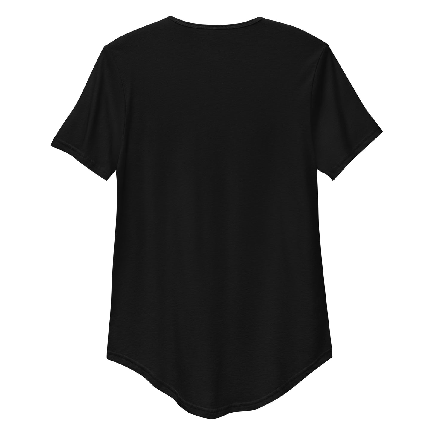 Estevez Embroidery Logo Curved Hem T-Shirt
