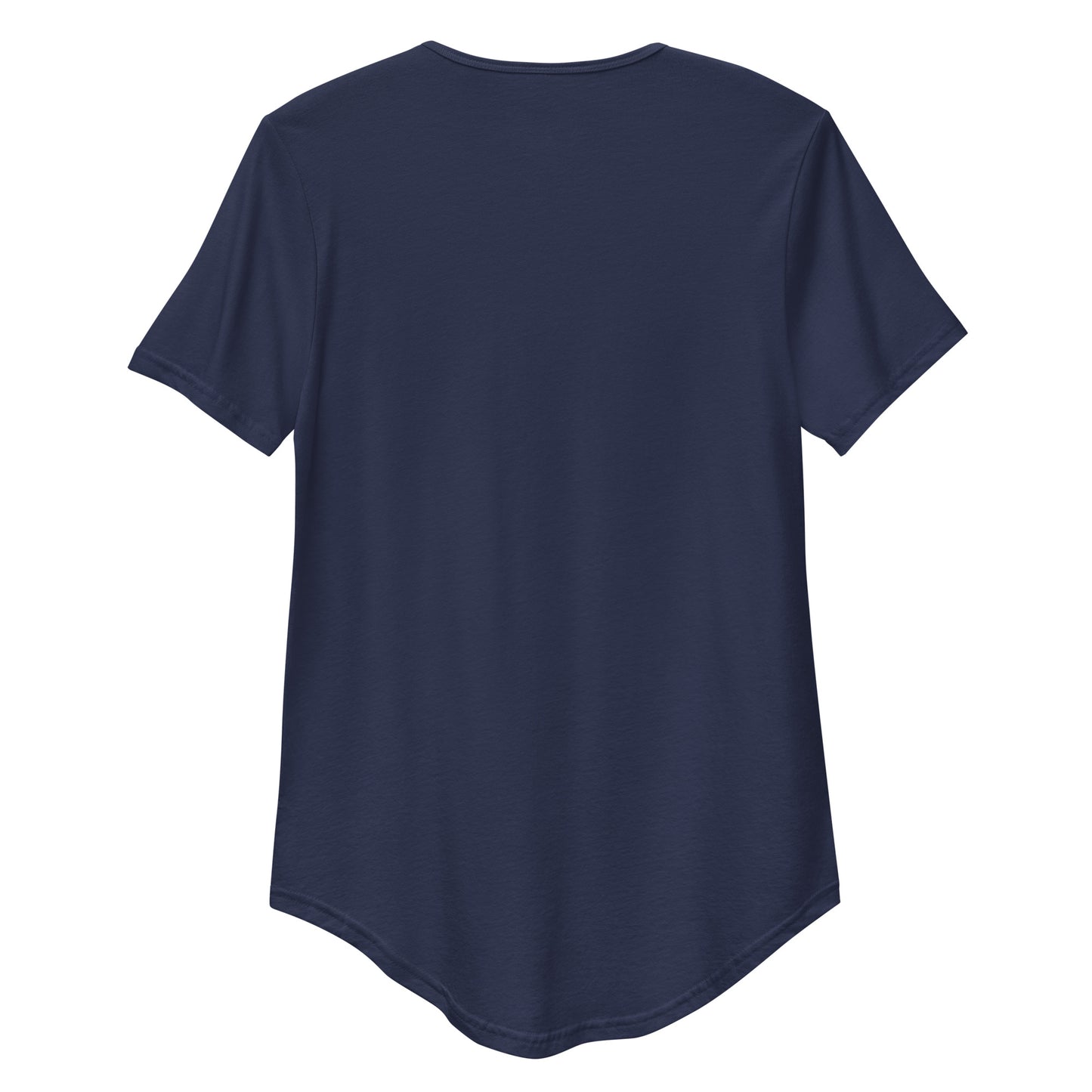 Estevez Embroidery Logo Curved Hem T-Shirt