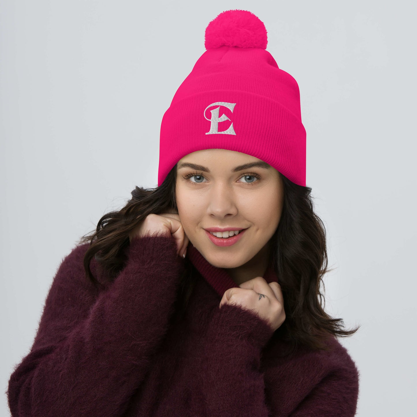 El gorro Estevez E Pom-Pom