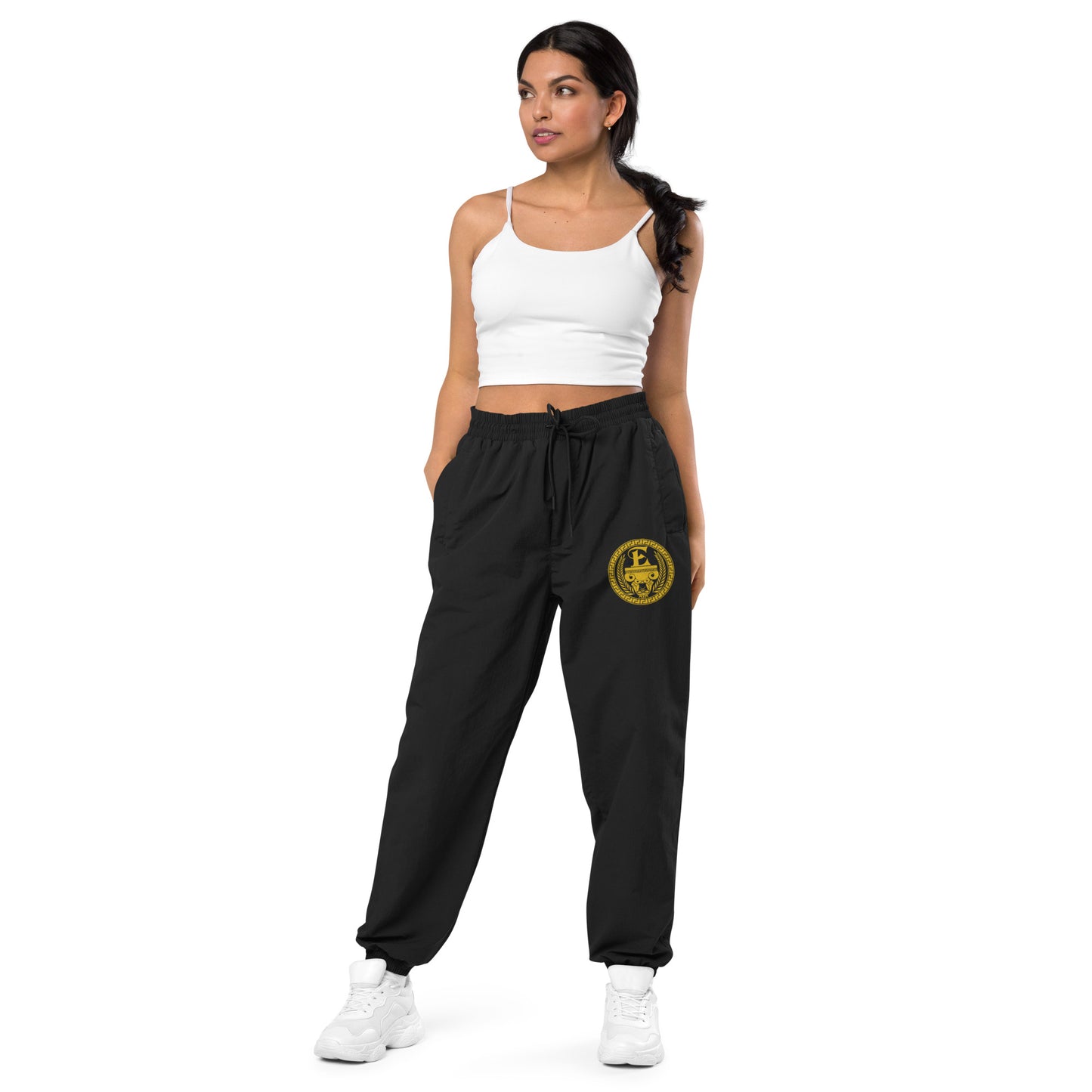 Estevez Embroidery Logo tracksuit trousers
