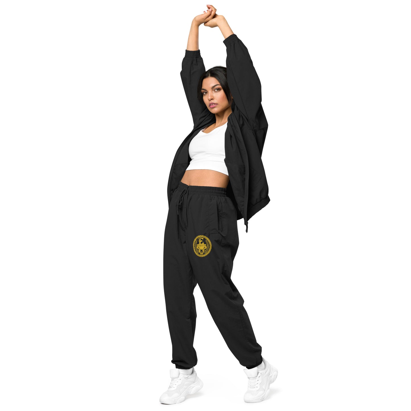 Estevez Embroidery Logo tracksuit trousers