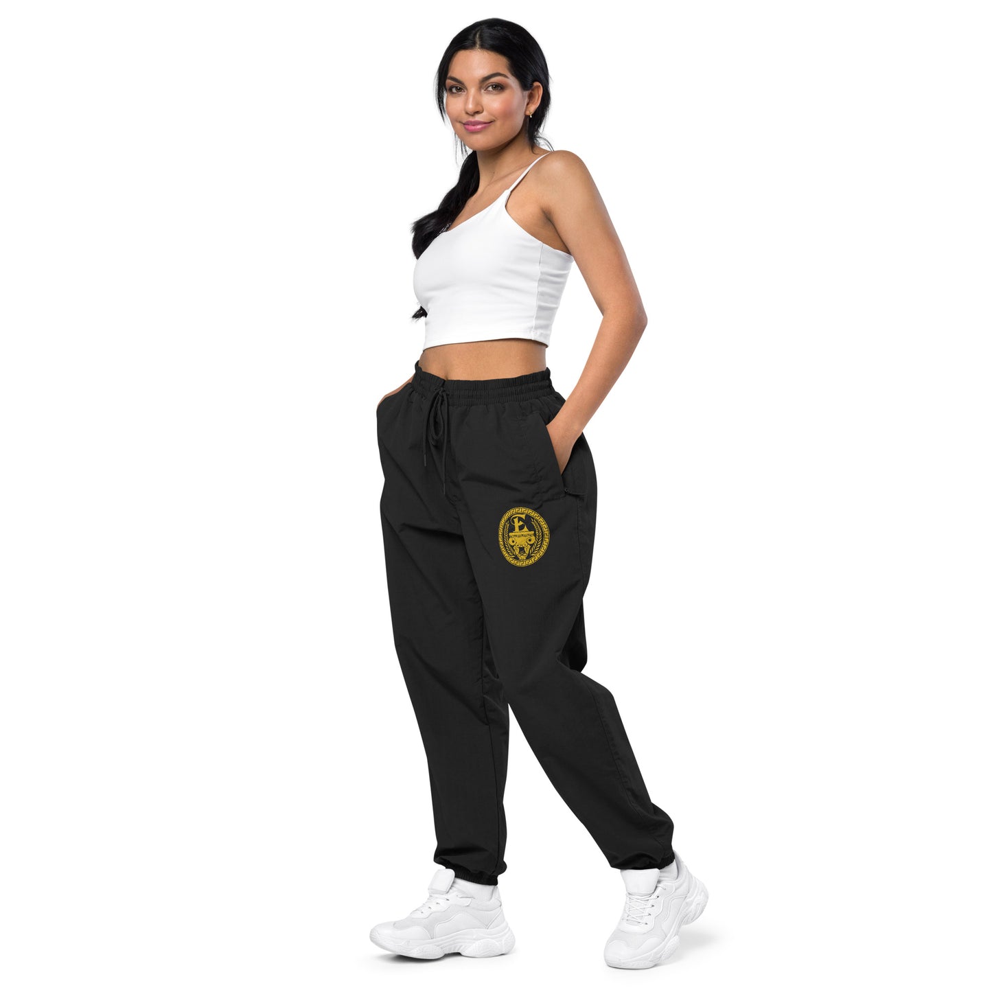 Estevez Embroidery Logo tracksuit trousers