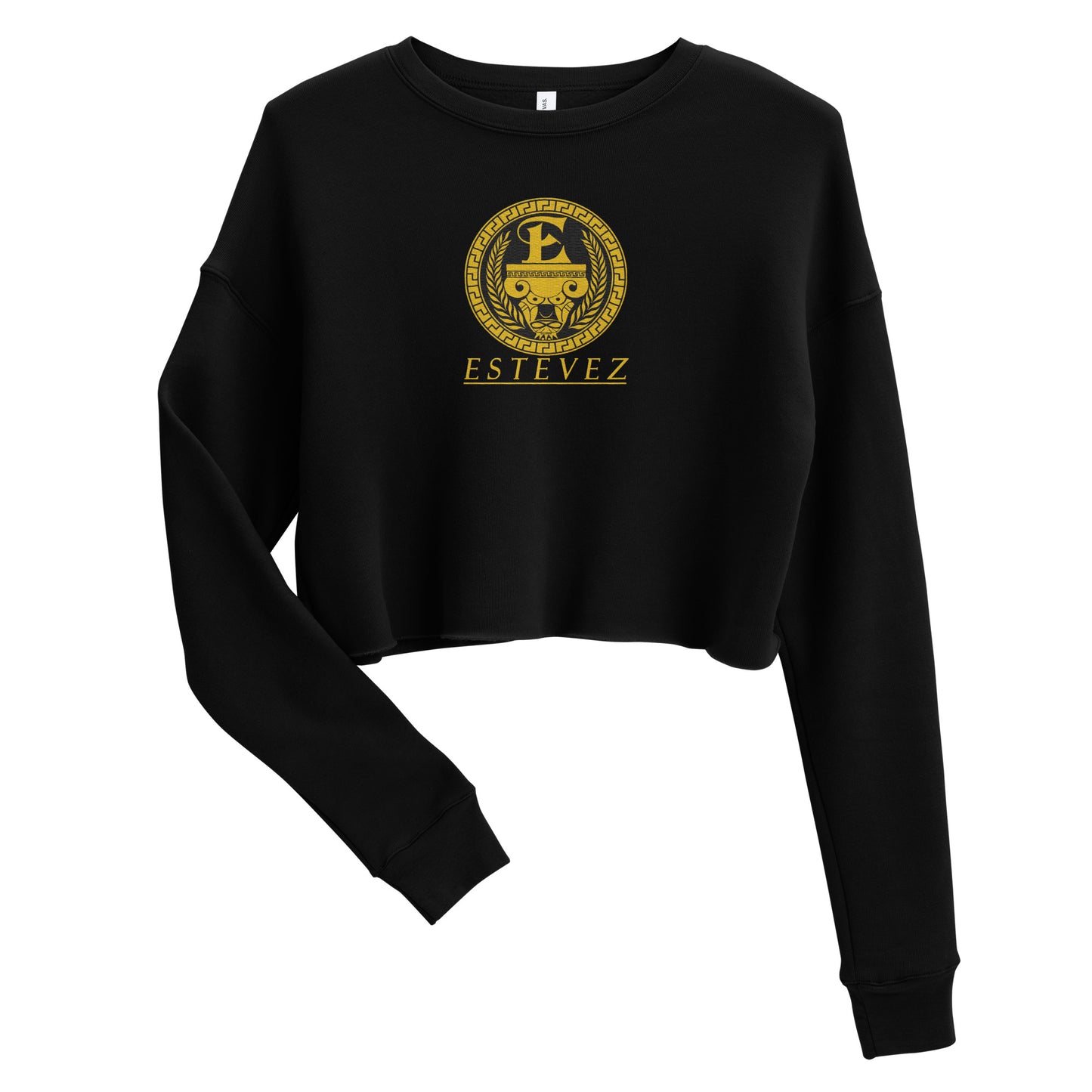 Estevez Embroidery Logo Crop Sweatshirt