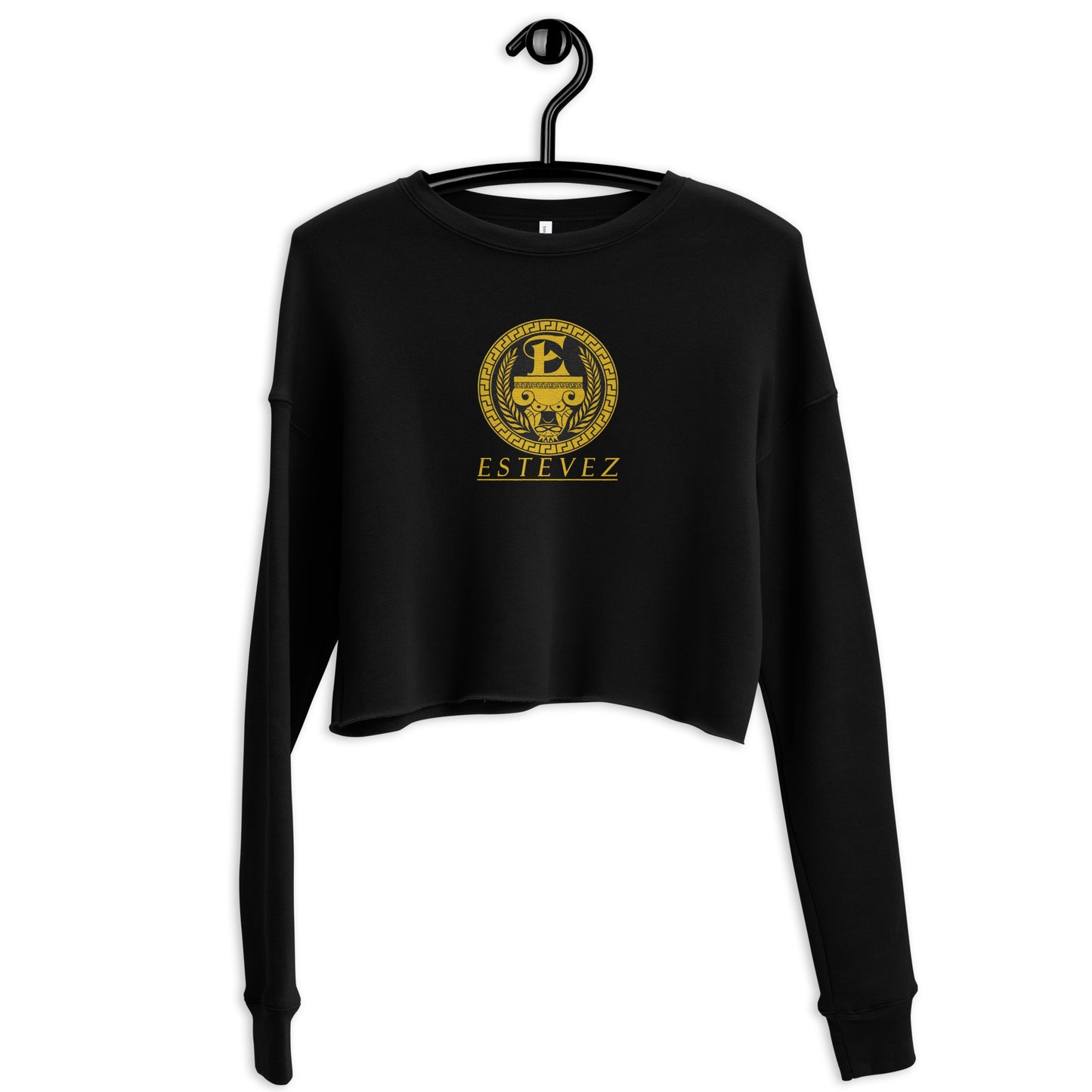 Estevez Embroidery Logo Crop Sweatshirt