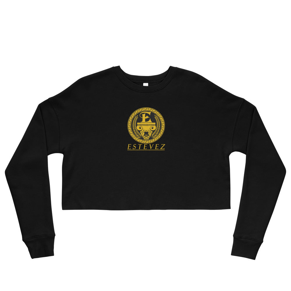 Estevez Embroidery Logo Crop Sweatshirt