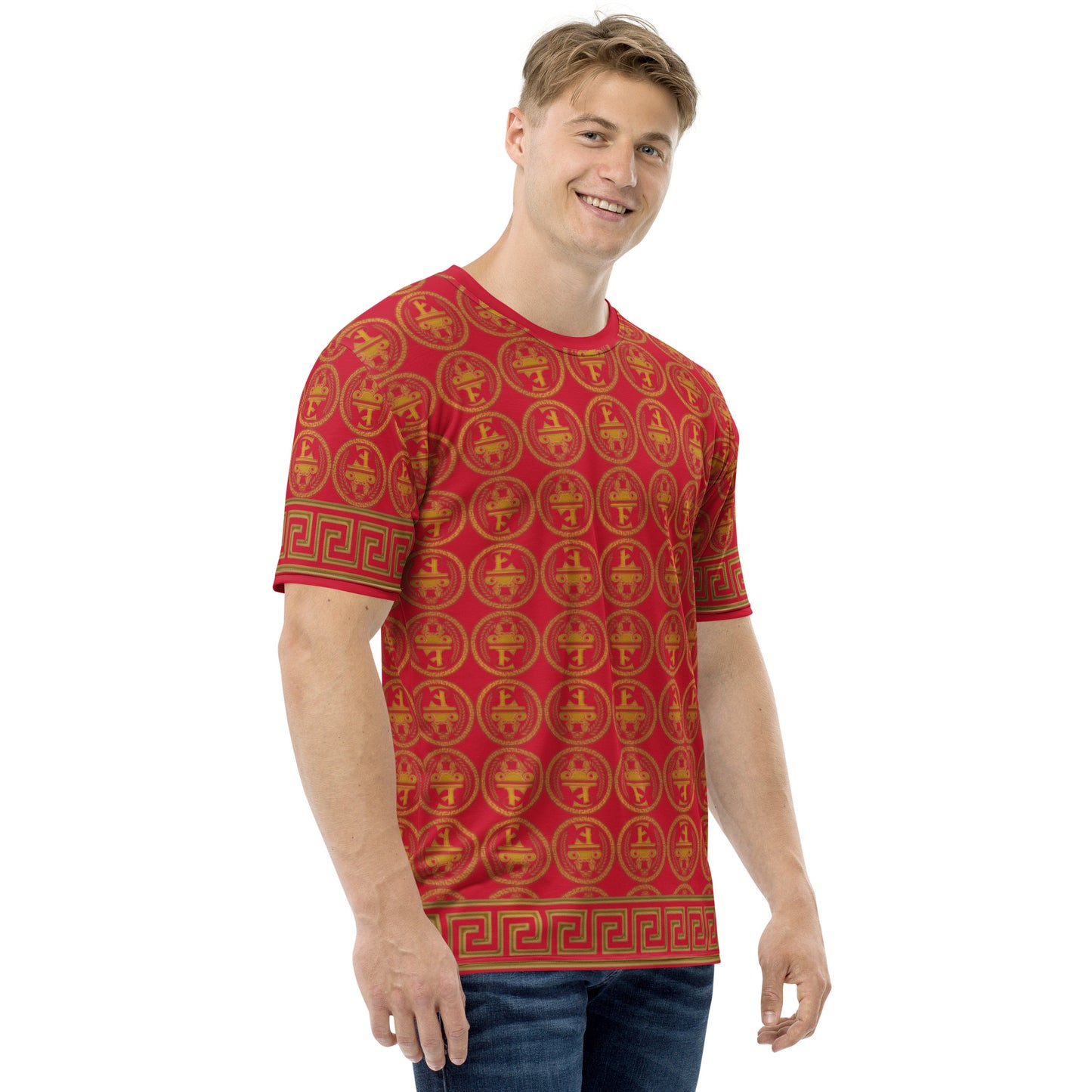 Estevez Logo All-Over Print t-shirt