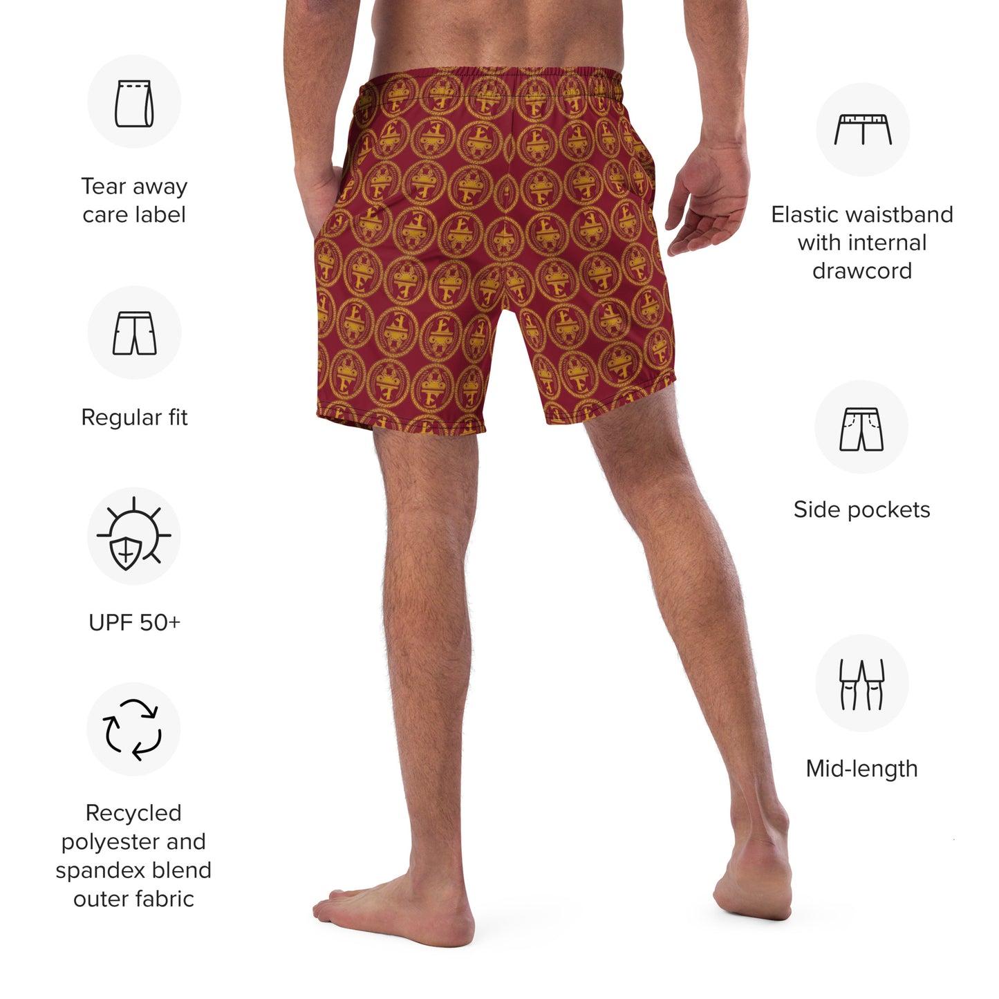 Estevez Men's Swim Trunks