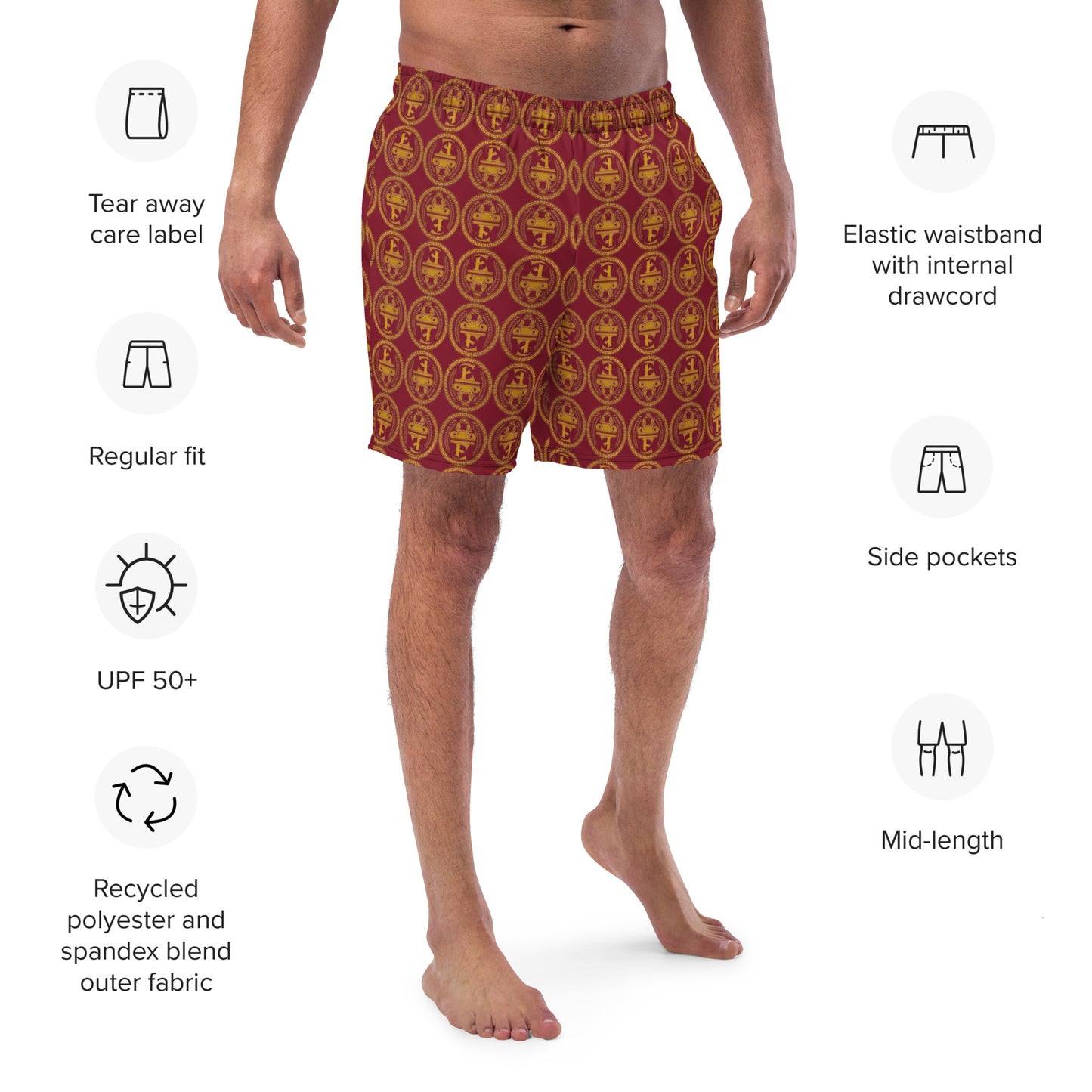 Estevez Men's Swim Trunks