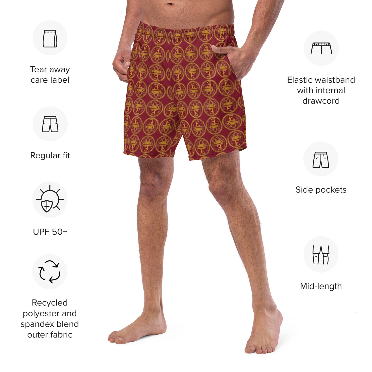Estevez Men's Swim Trunks