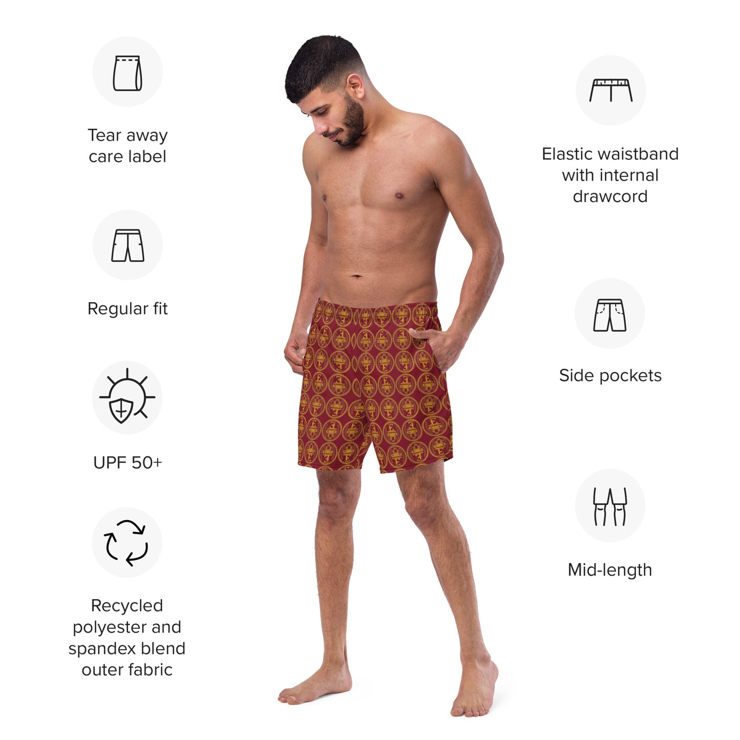 Estevez Men's Swim Trunks
