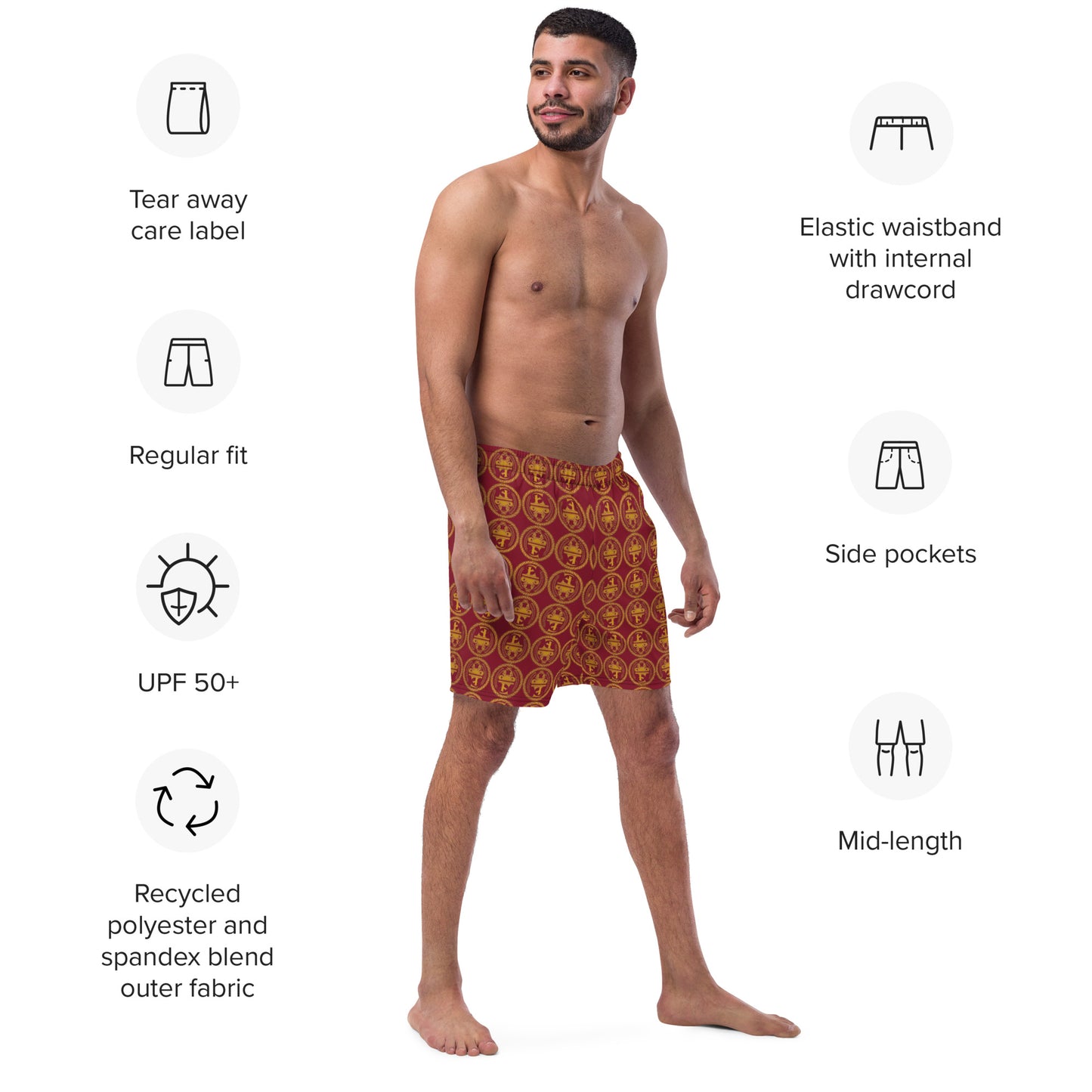 Estevez Men's Swim Trunks