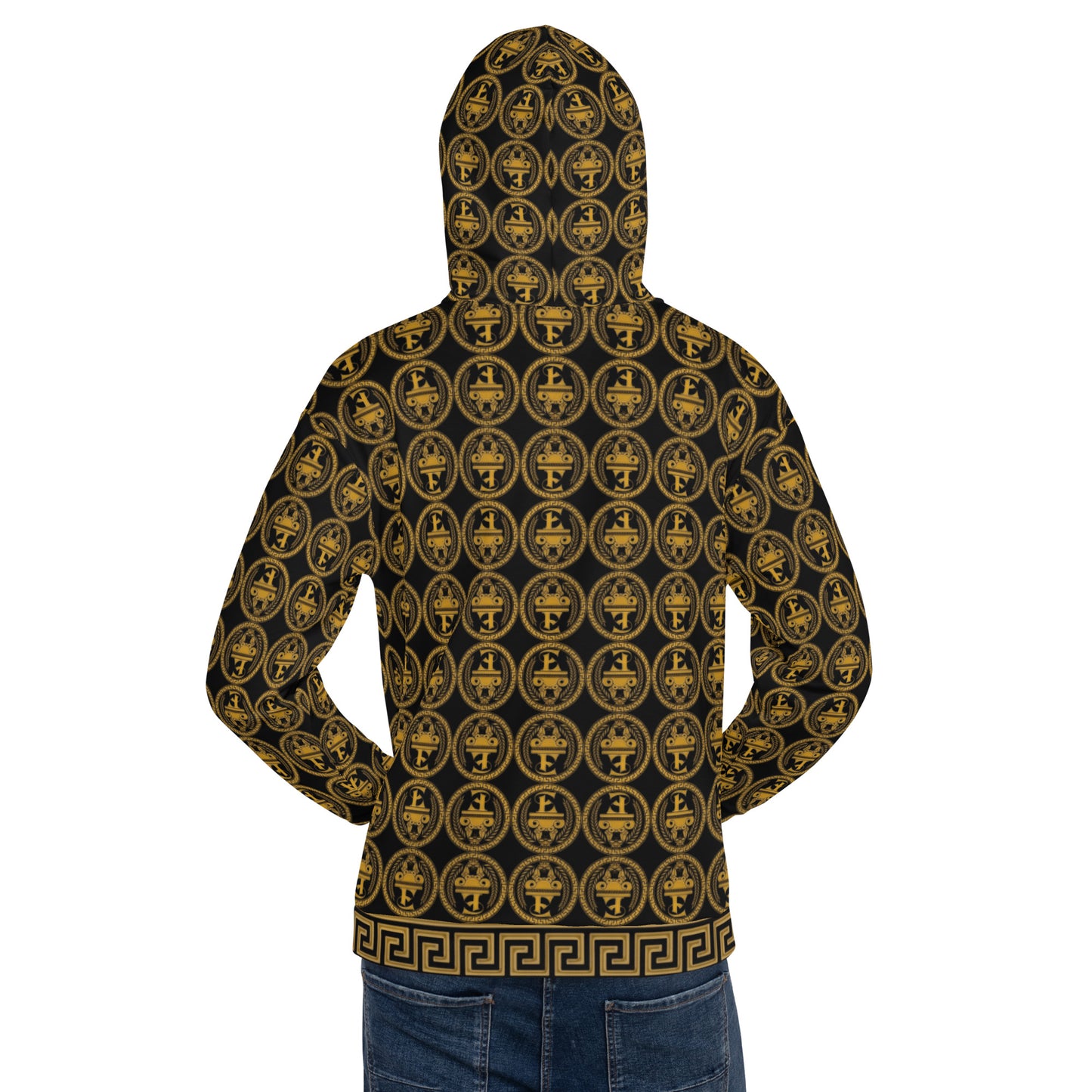 Estevez Logo All-Over Print  Hoodie