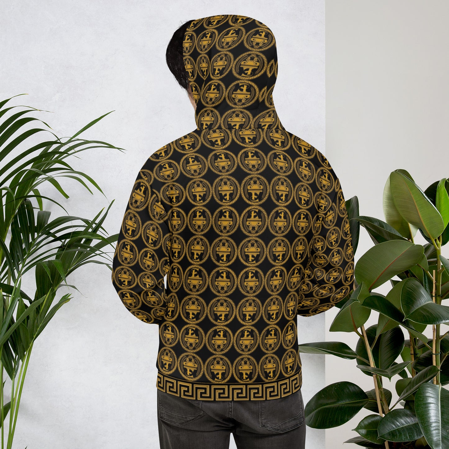 Estevez Logo All-Over Print  Hoodie