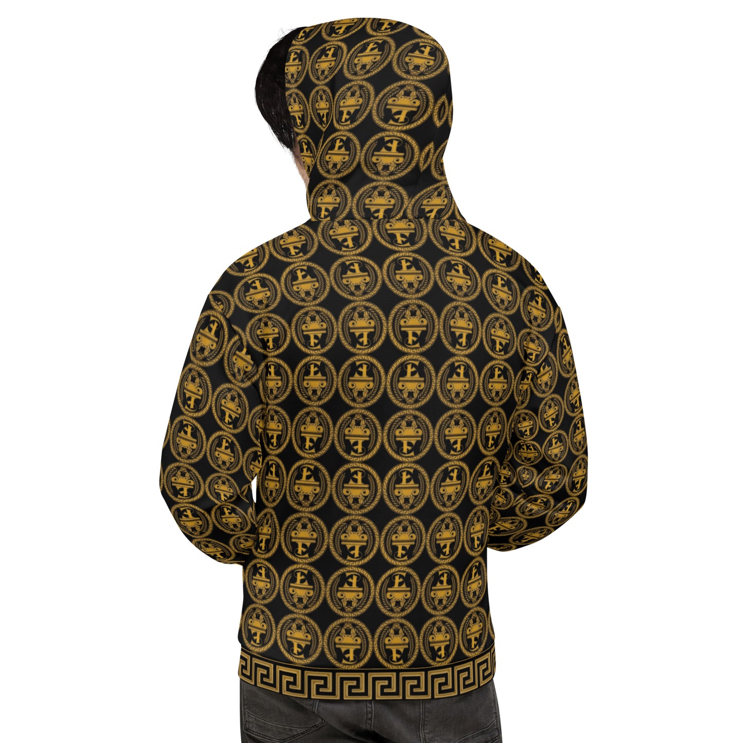Estevez Logo All-Over Print  Hoodie