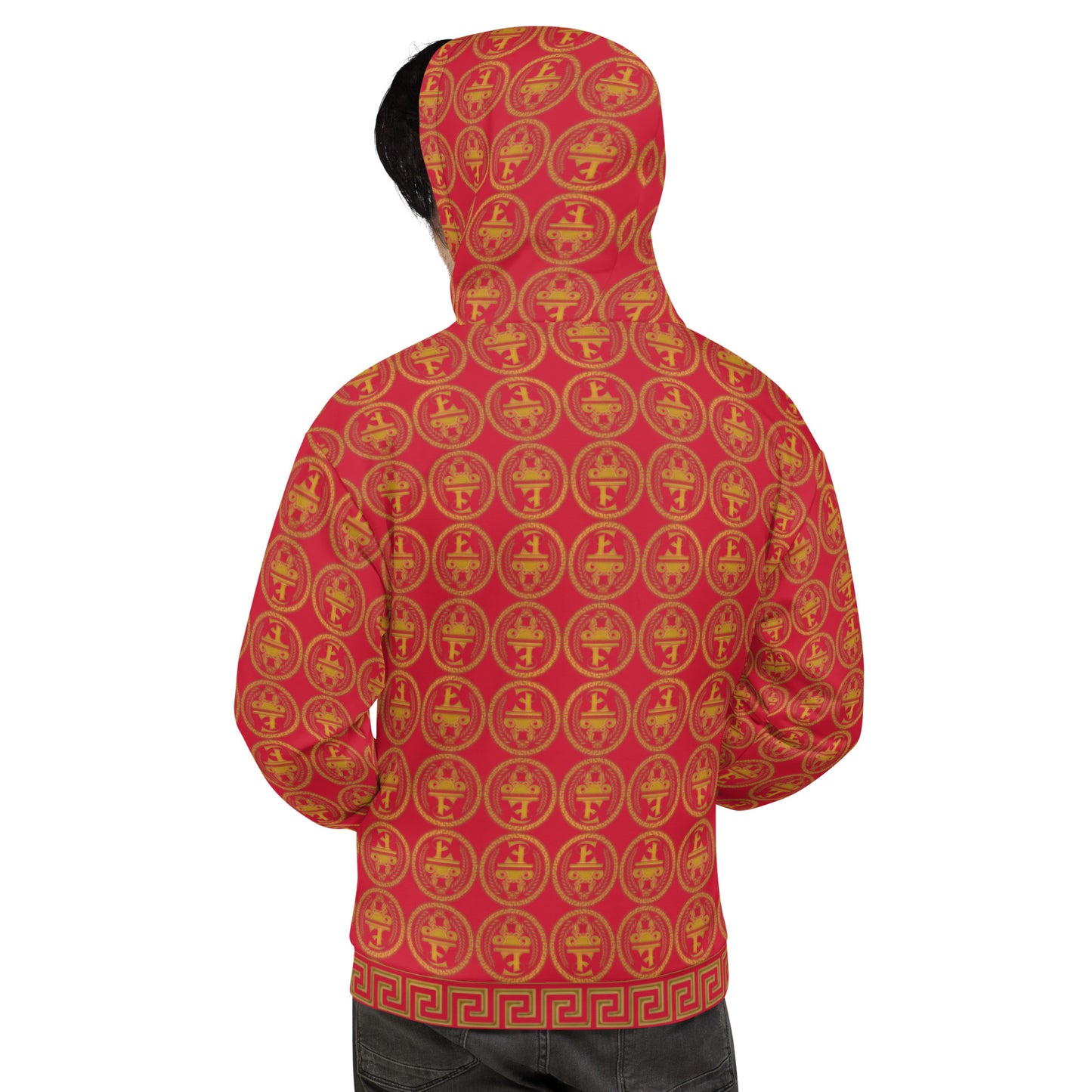 Estevez Logo All-Over Print Hoodie
