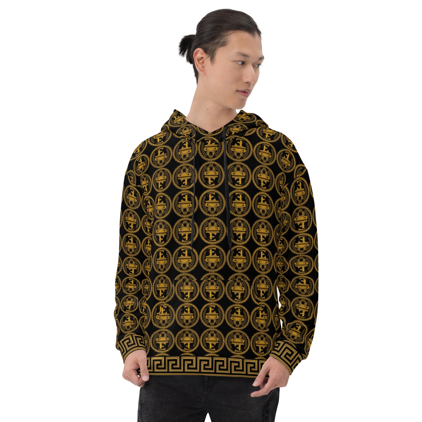 Estevez Logo All-Over Print  Hoodie