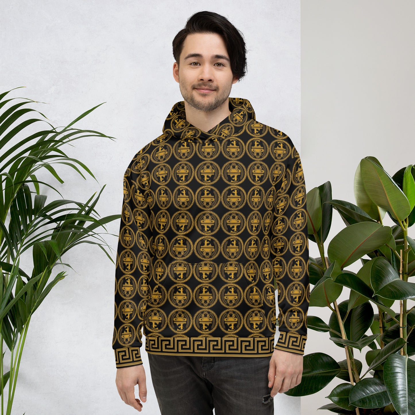 Estevez Logo All-Over Print  Hoodie