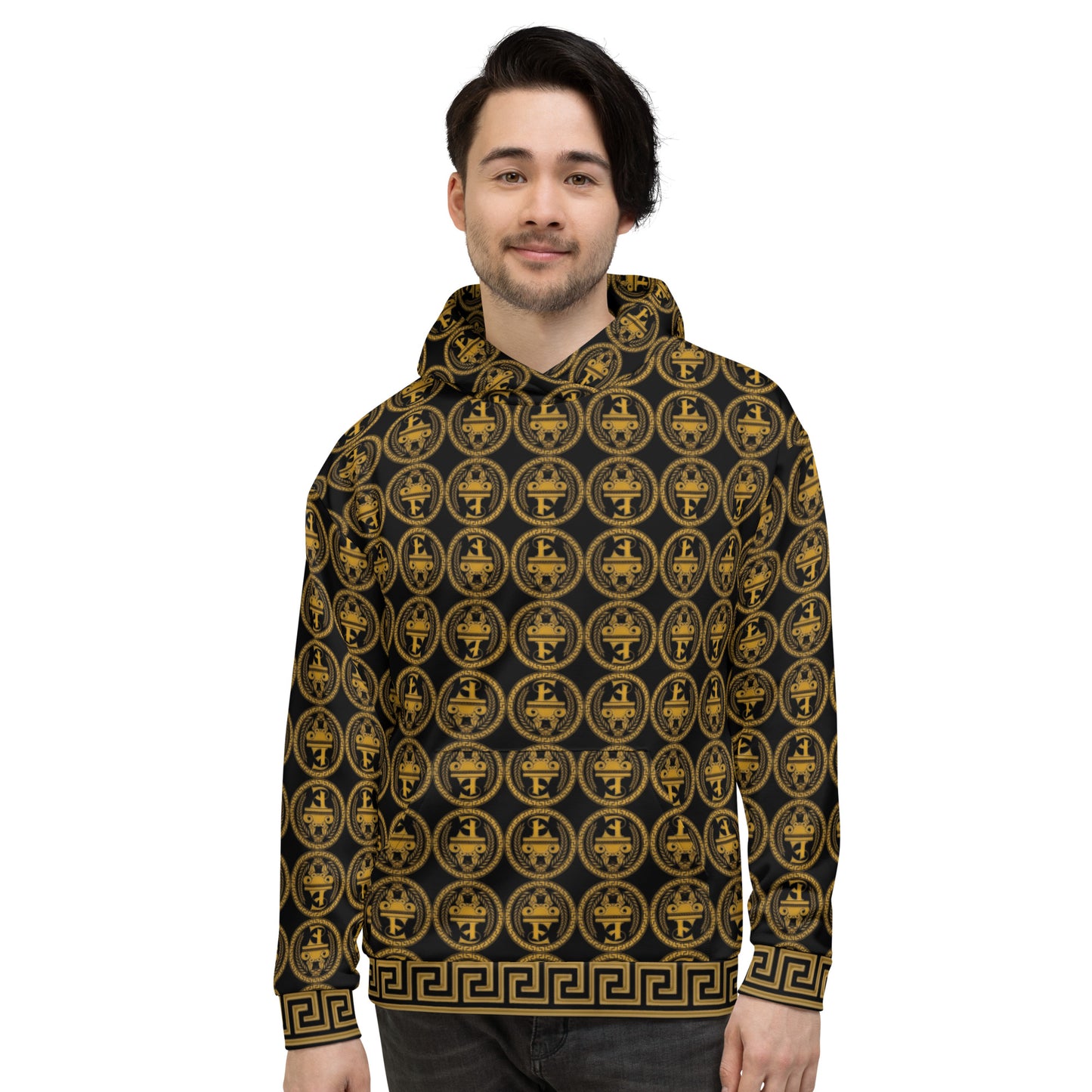 Estevez Logo All-Over Print  Hoodie