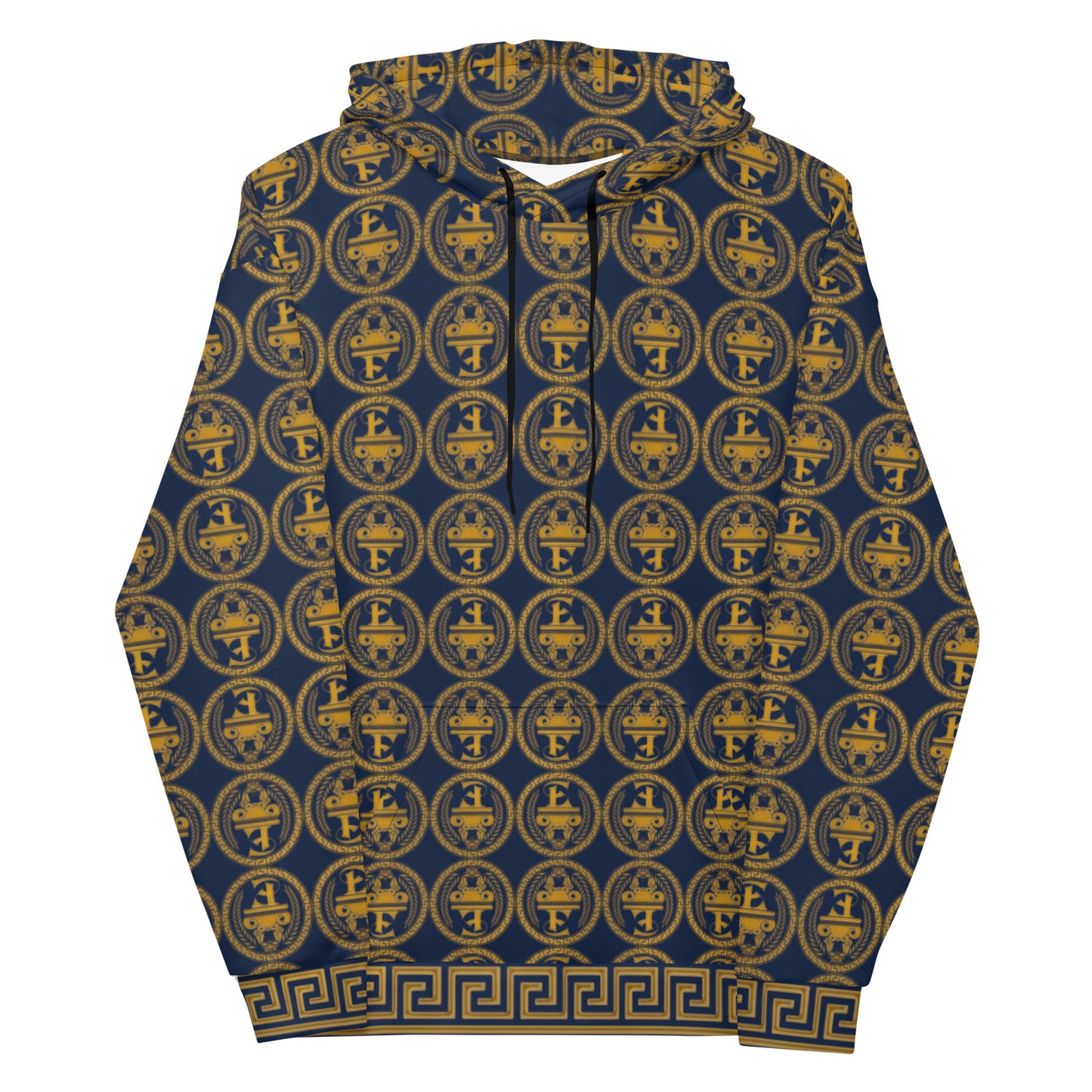 Estevez Logo All-Over Print Hoodie