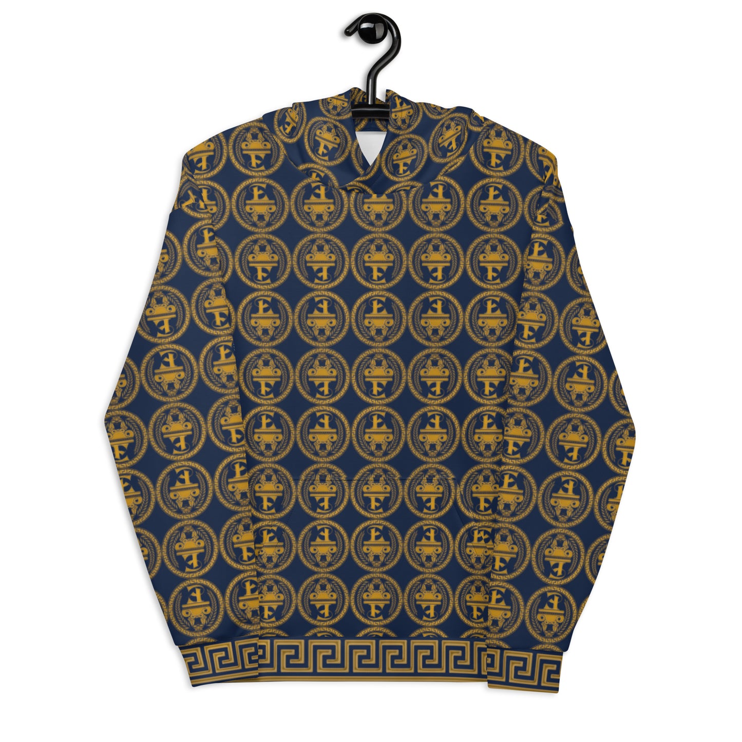 Estevez Logo All-Over Print Hoodie