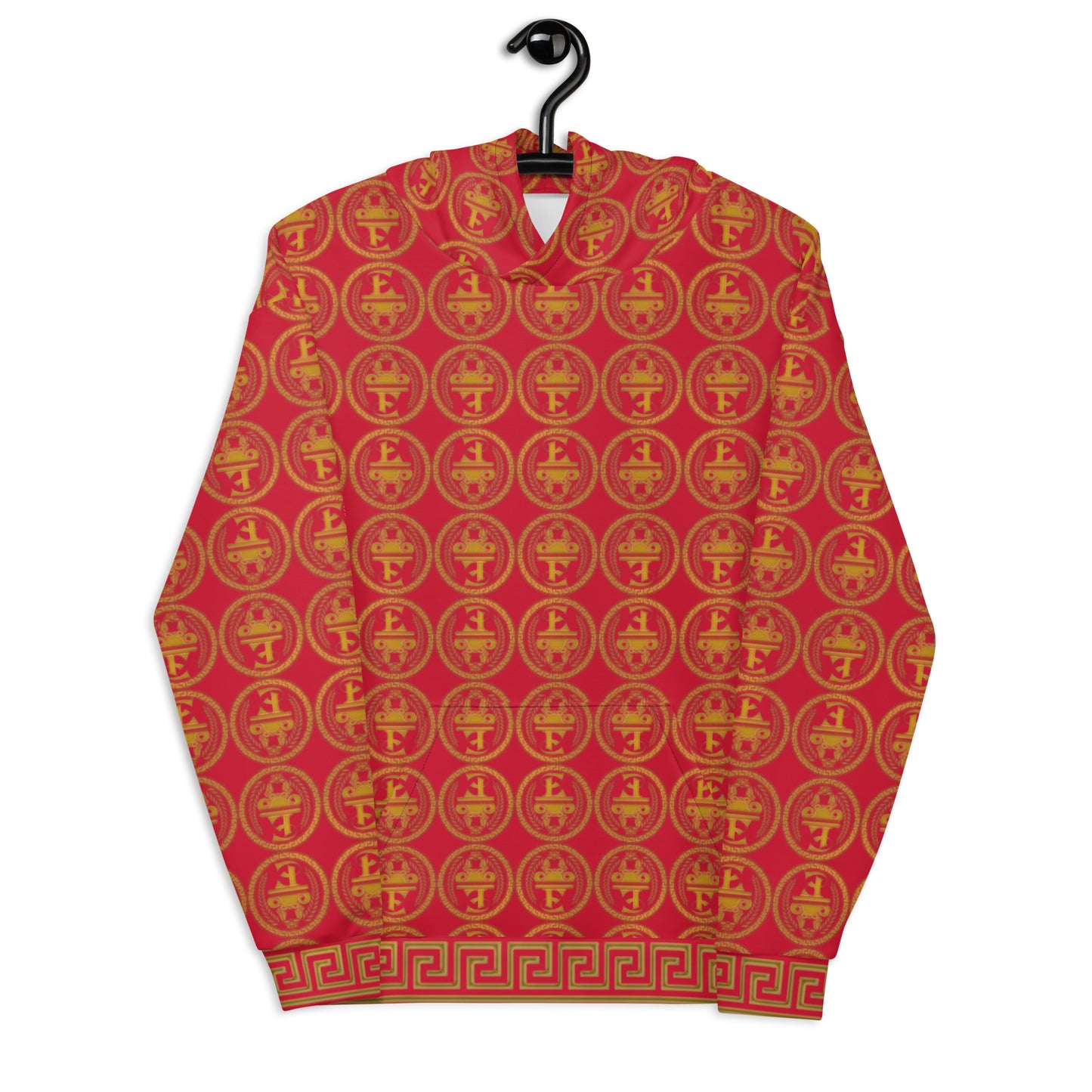 Estevez Logo All-Over Print Hoodie