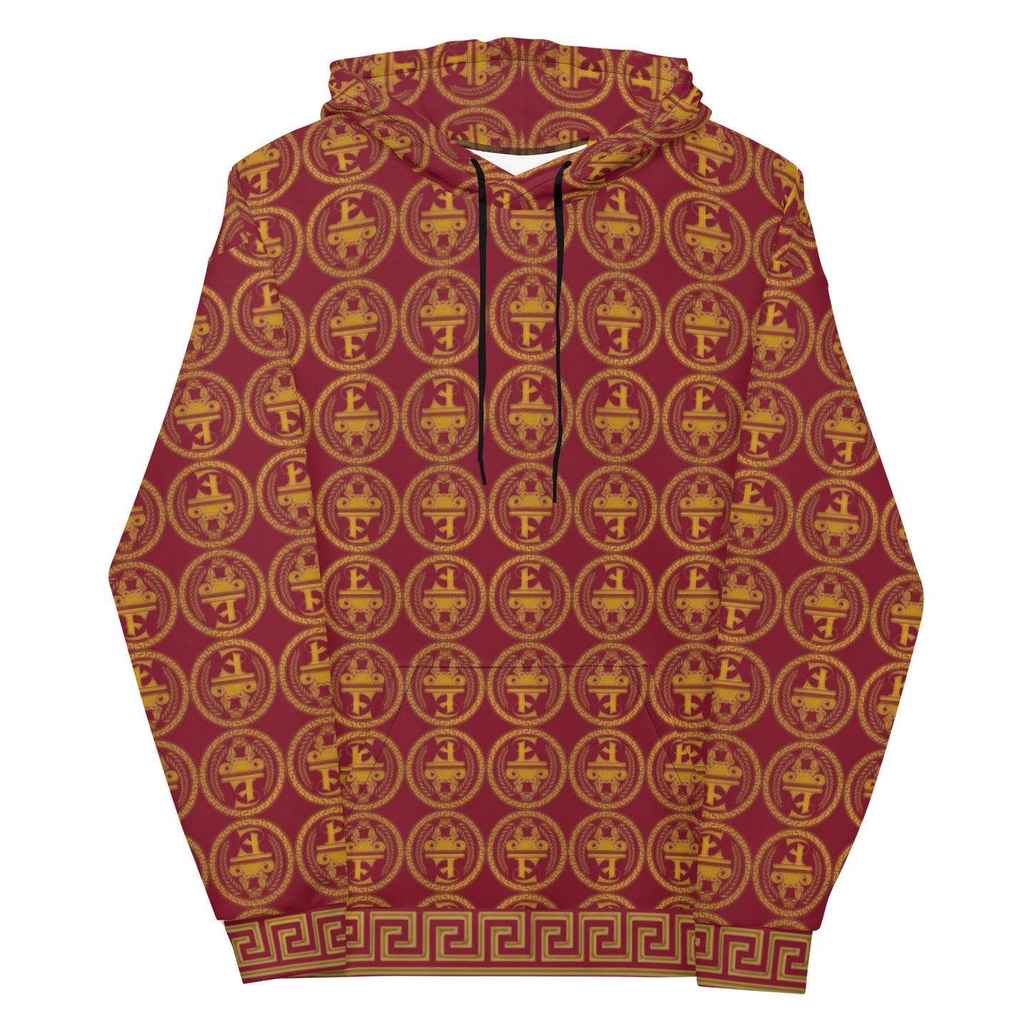 Sudadera con capucha y estampado integral del logo de Estevez