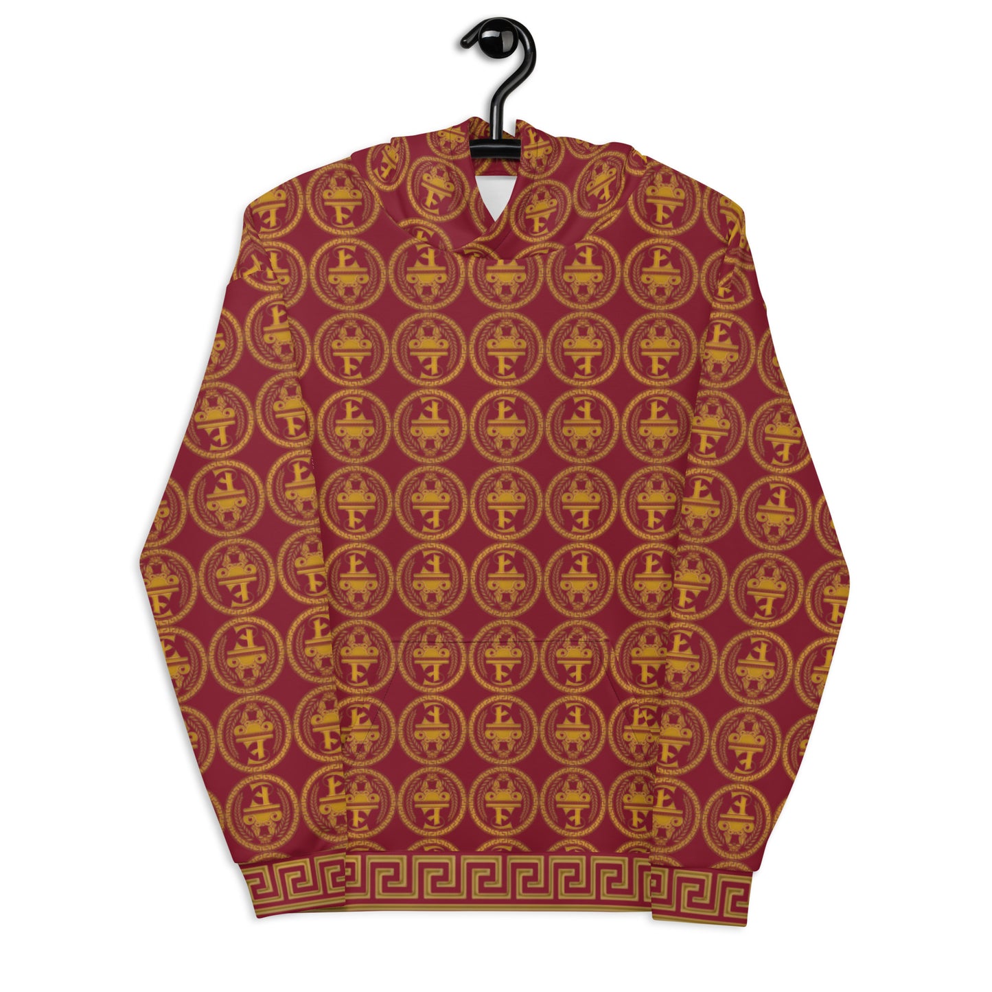 Sudadera con capucha y estampado integral del logo de Estevez