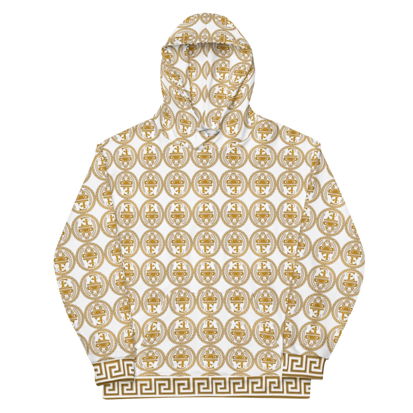 Sudadera con capucha y estampado integral del logo de Estevez