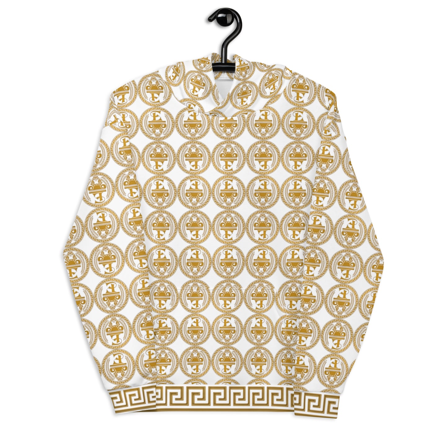 Sudadera con capucha y estampado integral del logo de Estevez