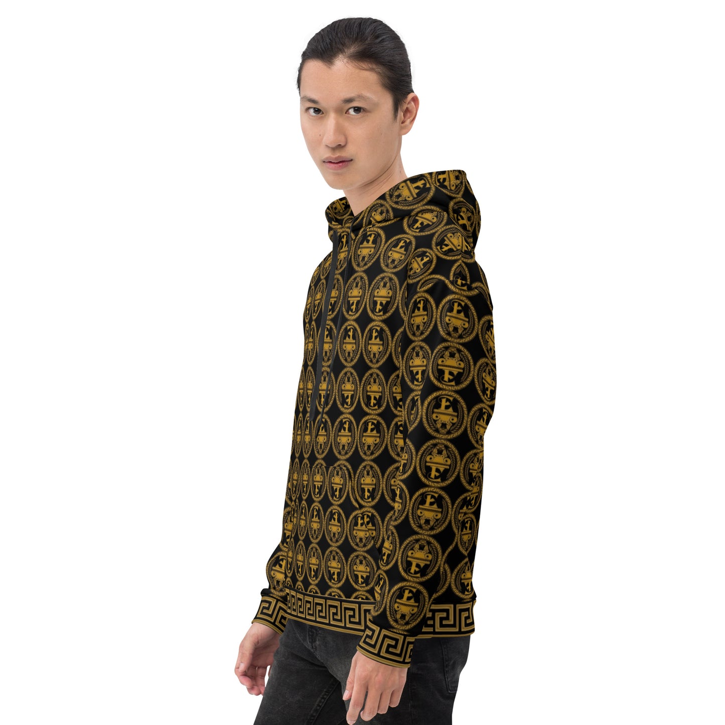 Estevez Logo All-Over Print  Hoodie