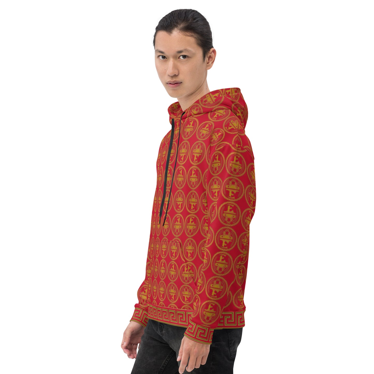 Estevez Logo All-Over Print Hoodie