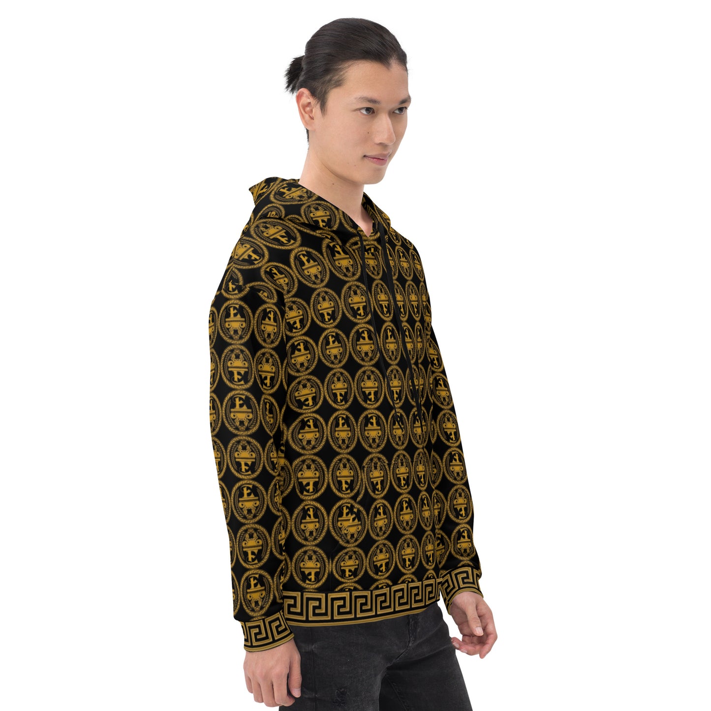 Estevez Logo All-Over Print  Hoodie