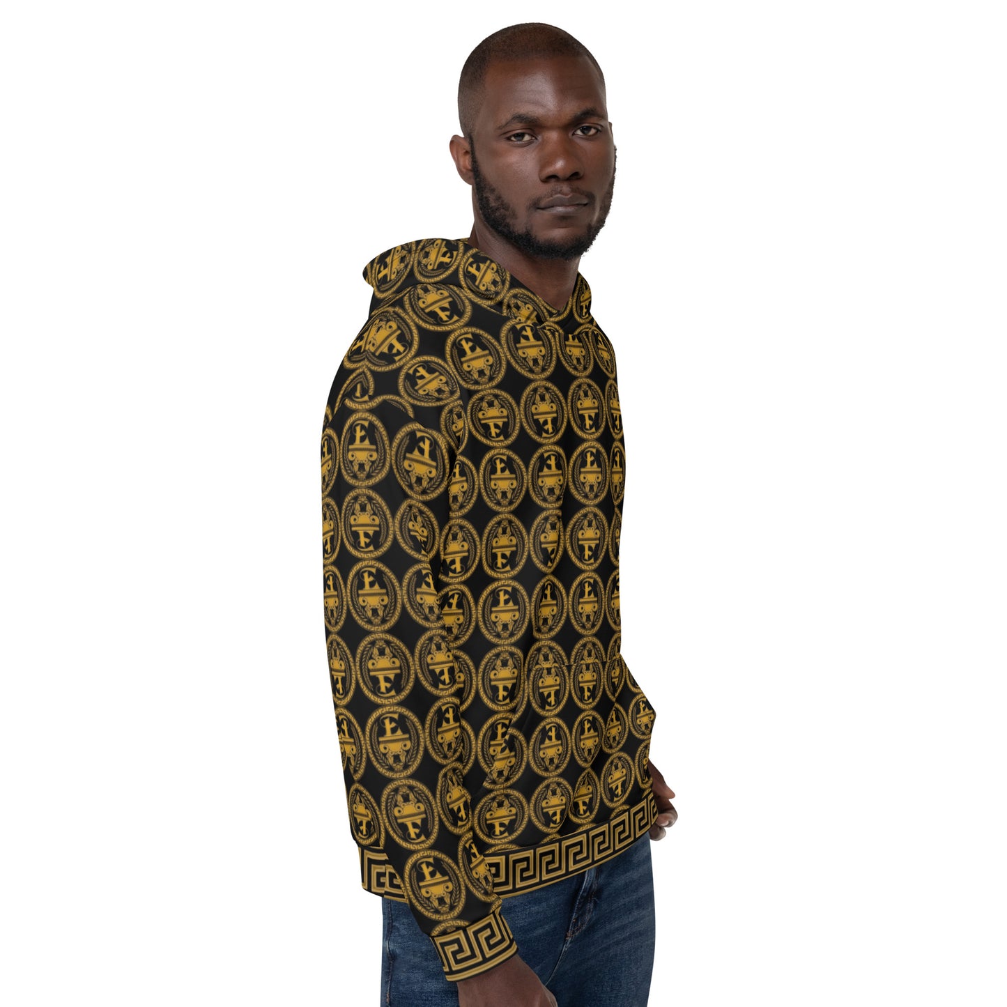 Estevez Logo All-Over Print  Hoodie