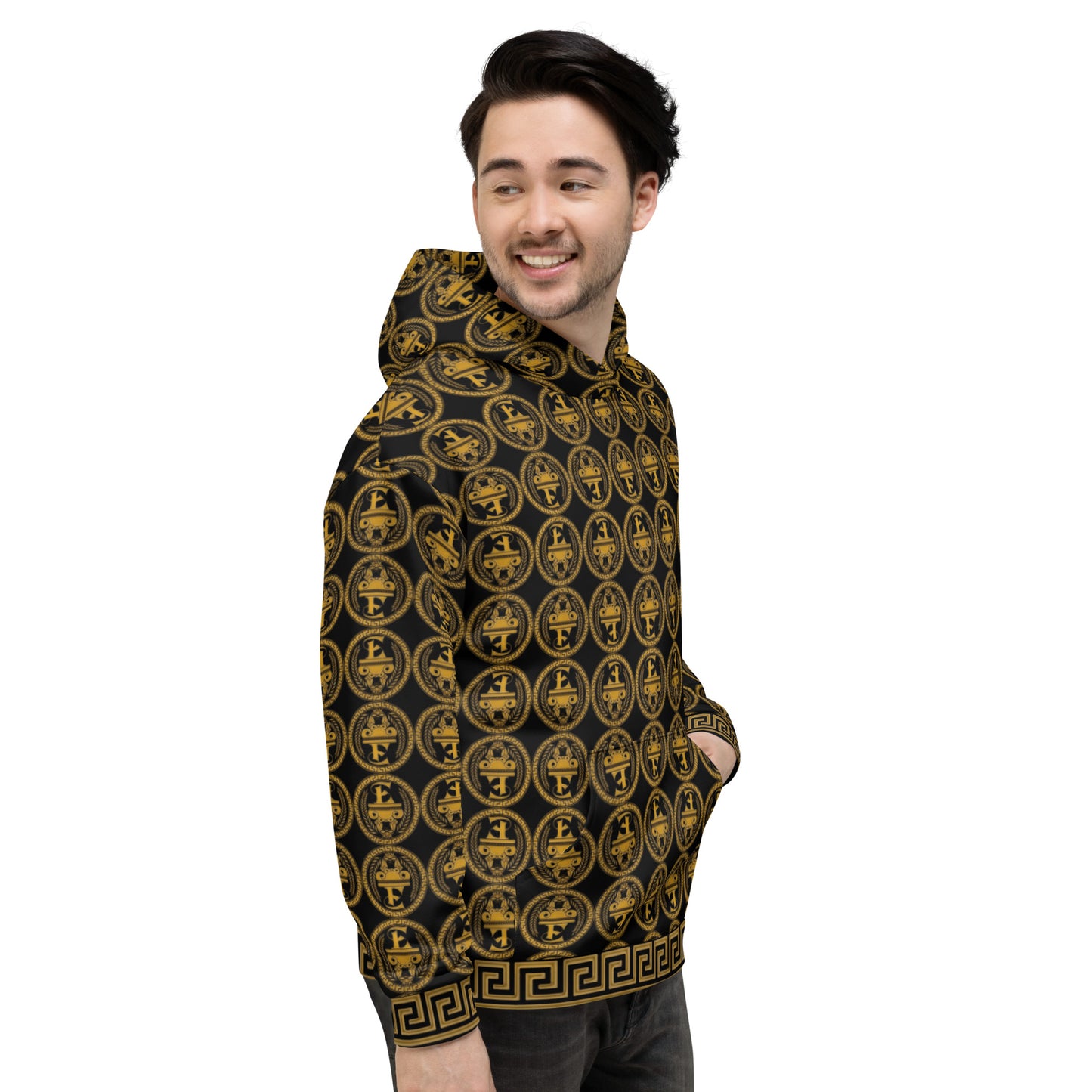Estevez Logo All-Over Print  Hoodie