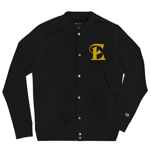 Estevez Embroidered Logo Bomber Jacket