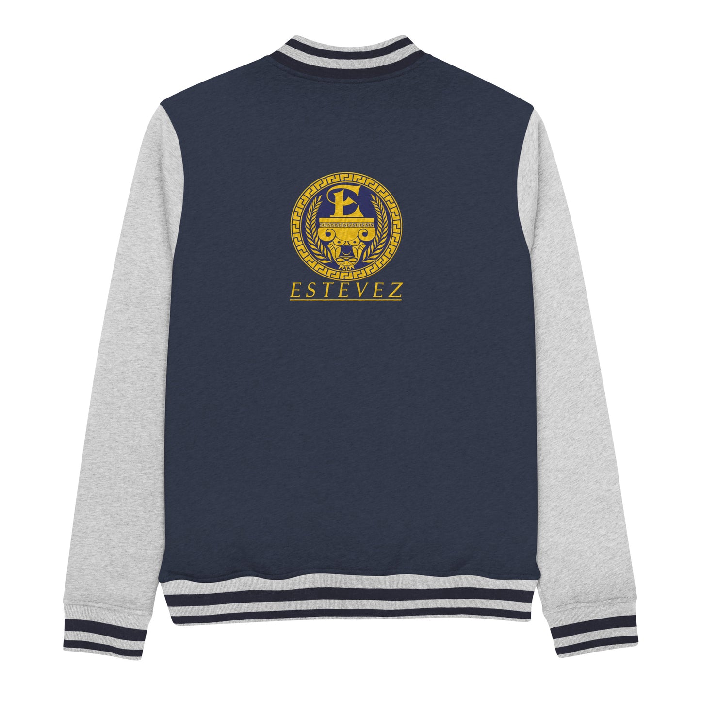 Estevez Embroidered Logo Bomber Jacket
