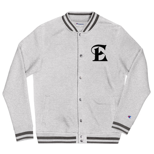 Estevez Embroidered Logo Bomber Jacket