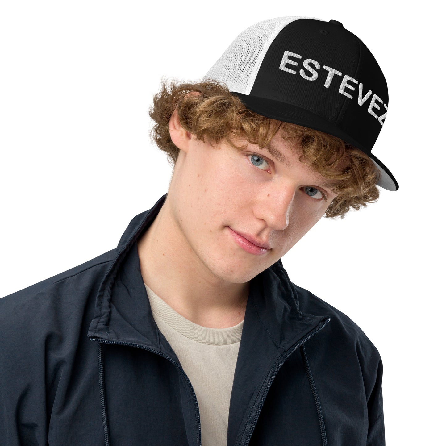 Estevez 3D Closed-back trucker Hat