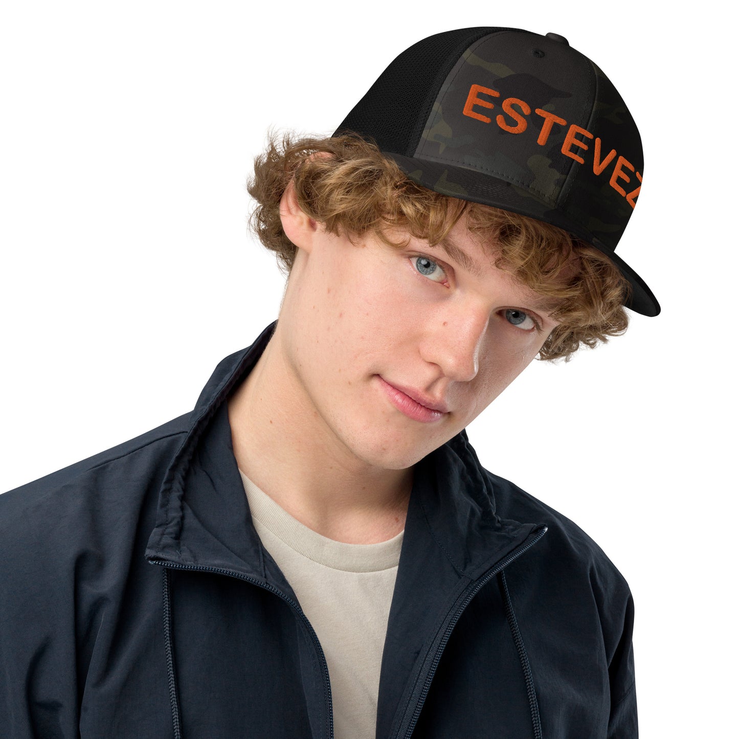 Estevez 3D Closed-back trucker Hat