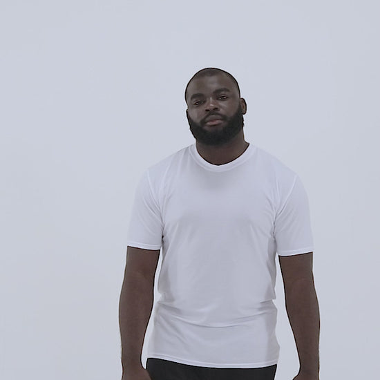 All Over Print Mens Crew Neck Tshirt.mp4