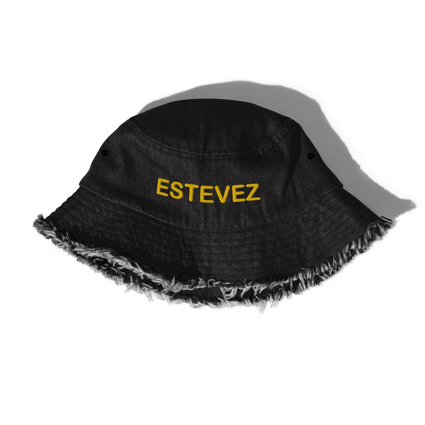Sombrero de pescador de mezclilla desgastada Estevez