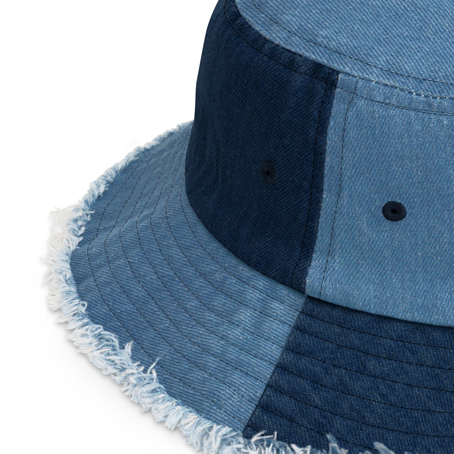 Sombrero de pescador de mezclilla desgastada Estevez