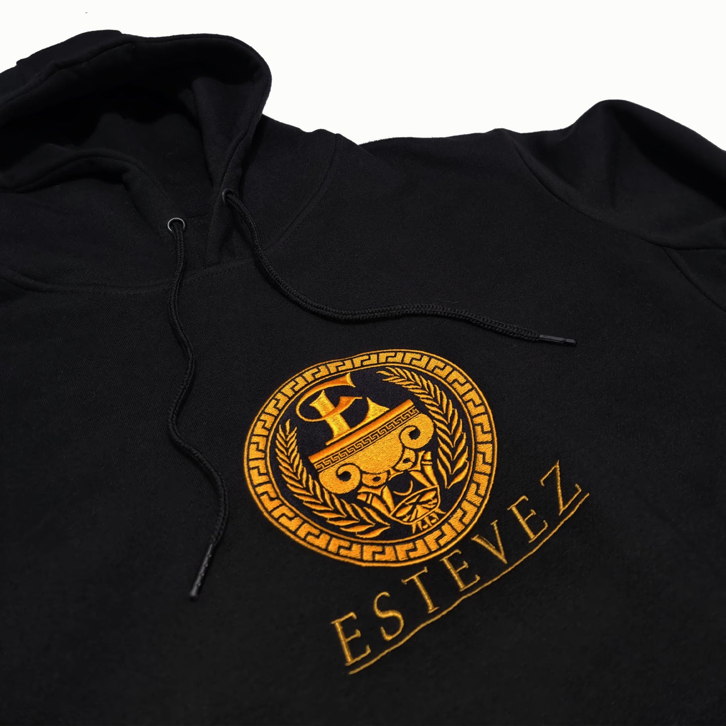 Sudadera con capucha y logo bordado Estevez