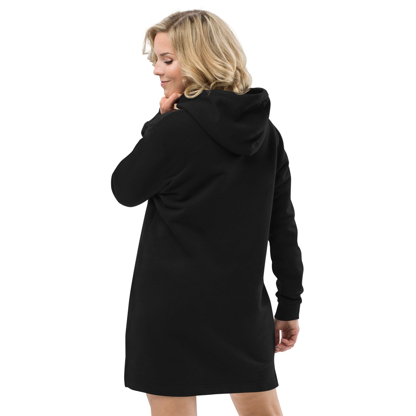 Estevez Embroidery Logo Hoodie Dress