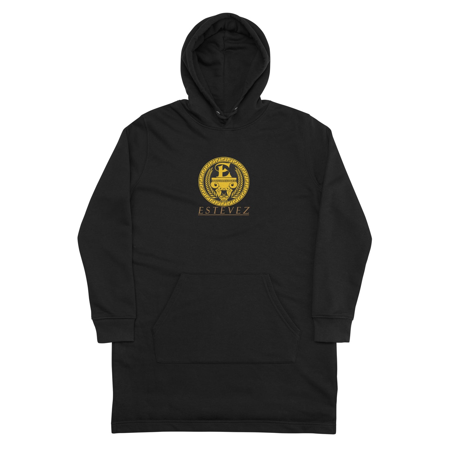 Estevez Embroidery Logo Hoodie Dress